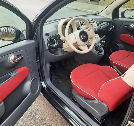 Fiat 500 cena 20000 przebieg: 160000, rok produkcji 2010 z Kraków małe 92